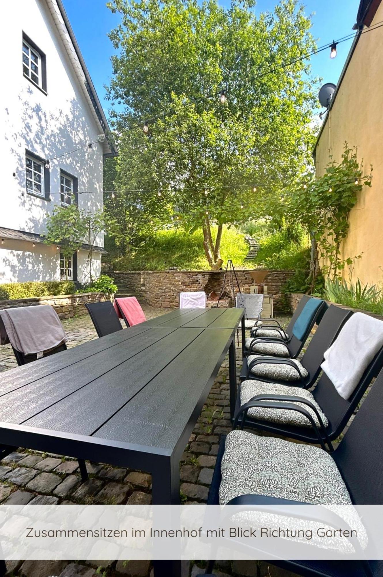 Hofgut Eveshausen - Das Ferienhaus In Der Natur Fuer Familien Und Gruppen Dommershausen Exterior foto